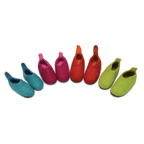 Felted Plain Shoes- 4 Colors - BNB Crafts Inc
