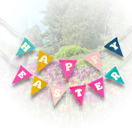 Happy Easter Banner - BNB Crafts Inc
