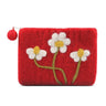 Needle daisy Flowers Coin Purse - BNB Crafts Inc