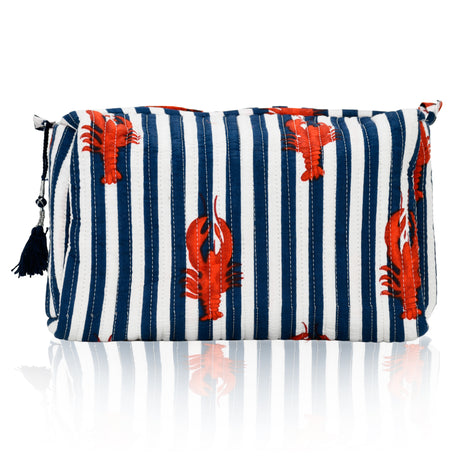 Cotton Block Print Pouch Set- 2 Counts