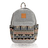 Diamond Tribal Pattern Fabric Backpack - BNB Crafts Inc