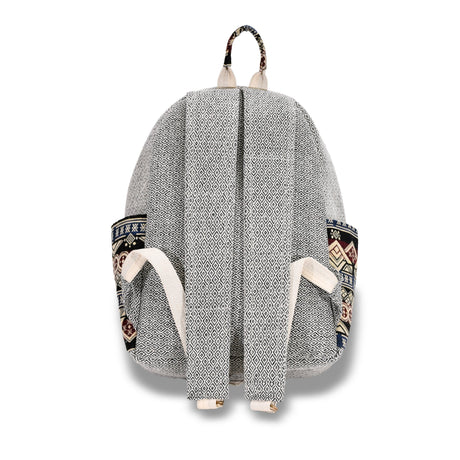 Diamond Tribal Pattern Fabric Backpack - BNB Crafts Inc