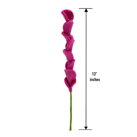 Felt 8 Flower Spiral Stem - BNB Crafts Inc