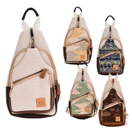 Hemp Crossbody Bag - BNB Crafts Inc