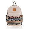 Herringbone Tribal Pattern Fabric Backpack - BNB Crafts Inc