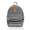 Herringbone Tribal Pattern Fabric Backpack - BNB Crafts Inc