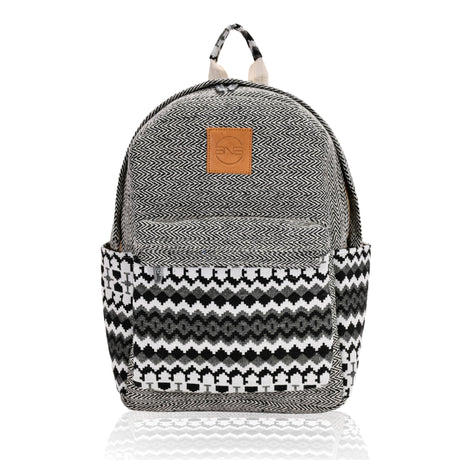 Herringbone Tribal Pattern Fabric Backpack - BNB Crafts Inc